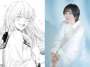 白鳥凪と声を演じる花守ゆみり。