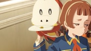 アニメ「カイリューとゆうびんやさん」の場面カット。