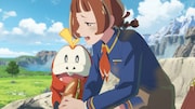 アニメ「カイリューとゆうびんやさん」の場面カット。