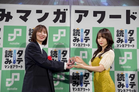 廣田佳穂氏と伊織もえ。