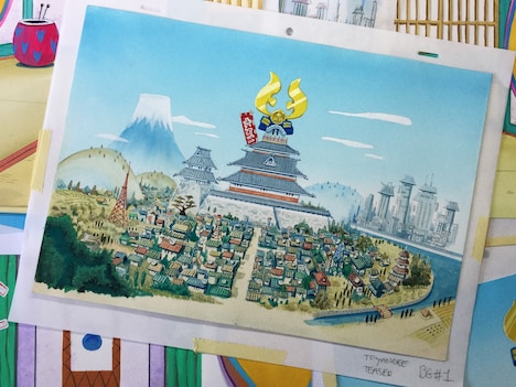 「キャッ党忍伝てやんでえ」のビデオゲームのトレーラー映像より。