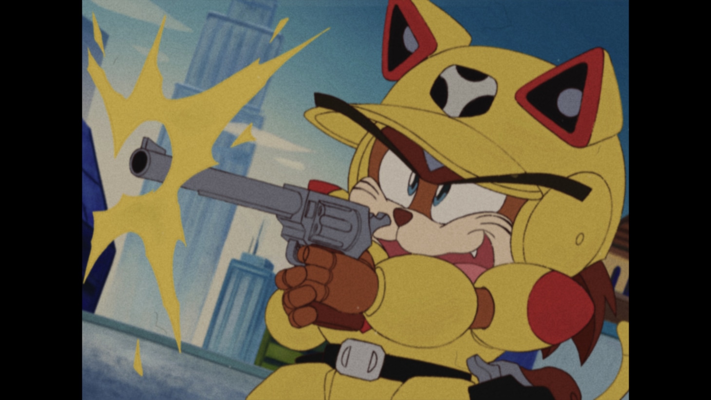 「キャッ党忍伝てやんでえ」のビデオゲームより。