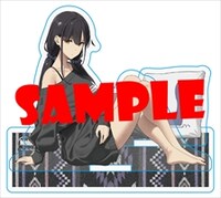 メロンブックスの有償特典、描き下ろしアクリルスタンド。