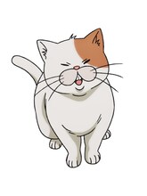 ケルベロス（CV：堀井茶渡）。ペット捜しの依頼で名雲と真白が間違えて捕まえた野良猫。命名は真白。名雲にはそこそこ懐いているが、真白は嫌い。(c)2024 五十嵐正邦/KADOKAWA/まったく最近の製作委員会ときたら