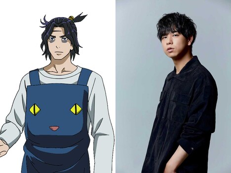 左からクナギ、水中雅章。