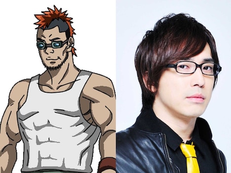 左からタニシ、安元洋貴。