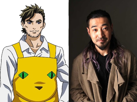 左からガク、竹内良太。