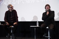 左から庵野秀明、出渕裕。