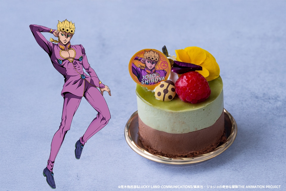 「ピスタチオとチョコのムース -ジョルノ・ジョバァーナ-」