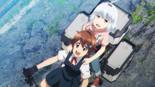 「終末ツーリング」アニメ化決定PVより。