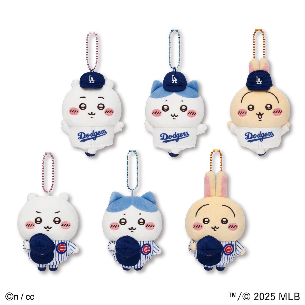 ちいかわ×MLB(TM) TOKYO SERIES マスコット」 - ちいかわがドジャース 