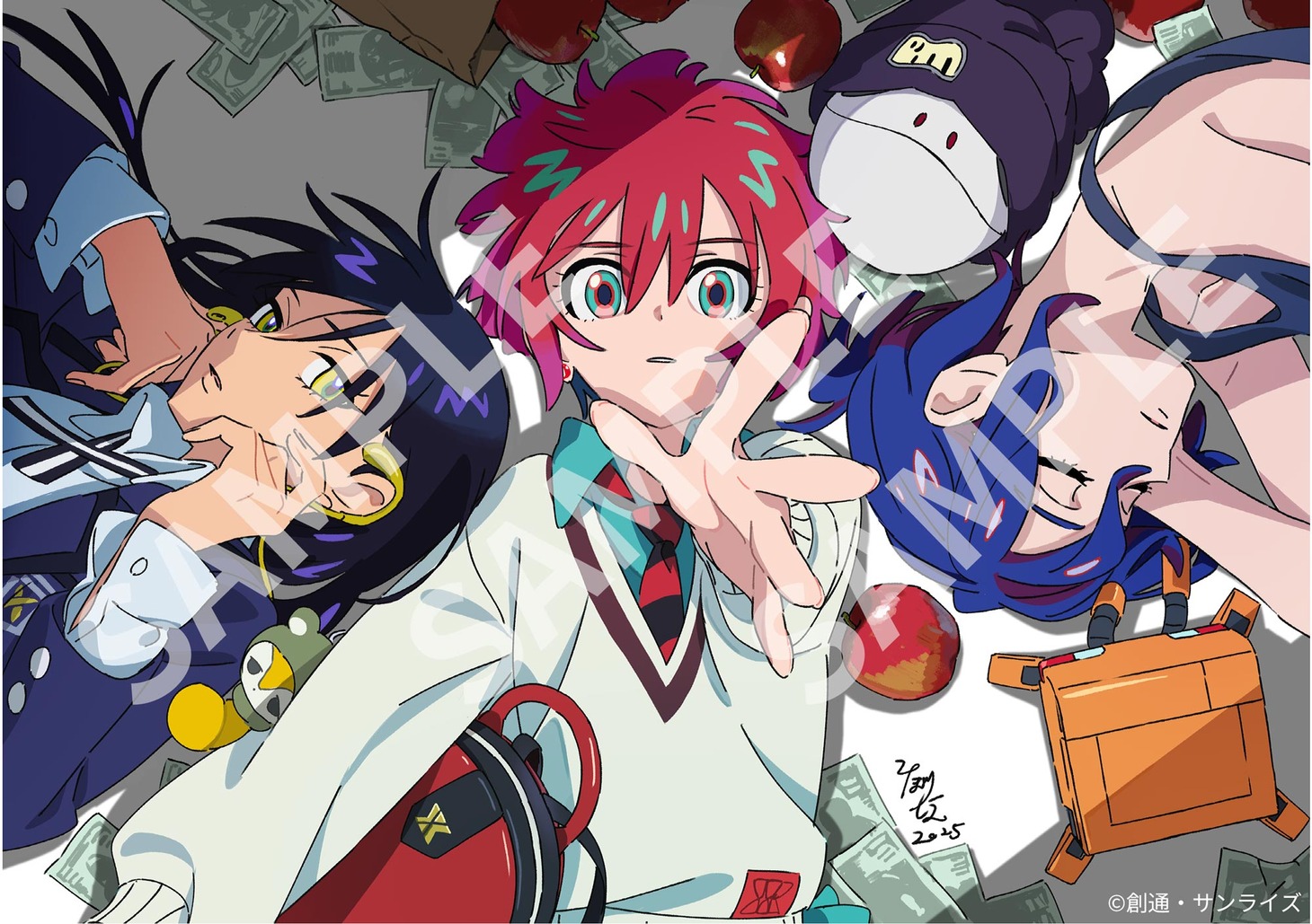 「機動戦士 Gundam GQuuuuuuX -Beginning-」入場者プレゼント第6弾のイラストカード