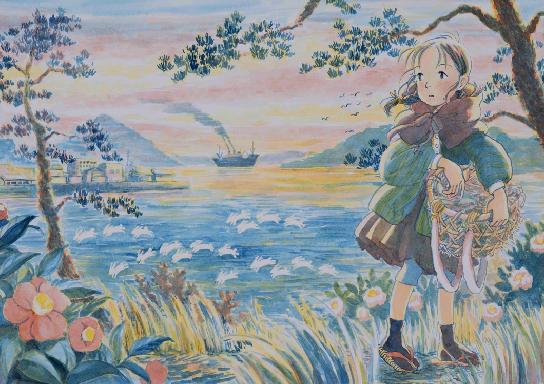 「この世界の片隅に」上巻総扉。 2006年 (c)こうの史代/コアミックス