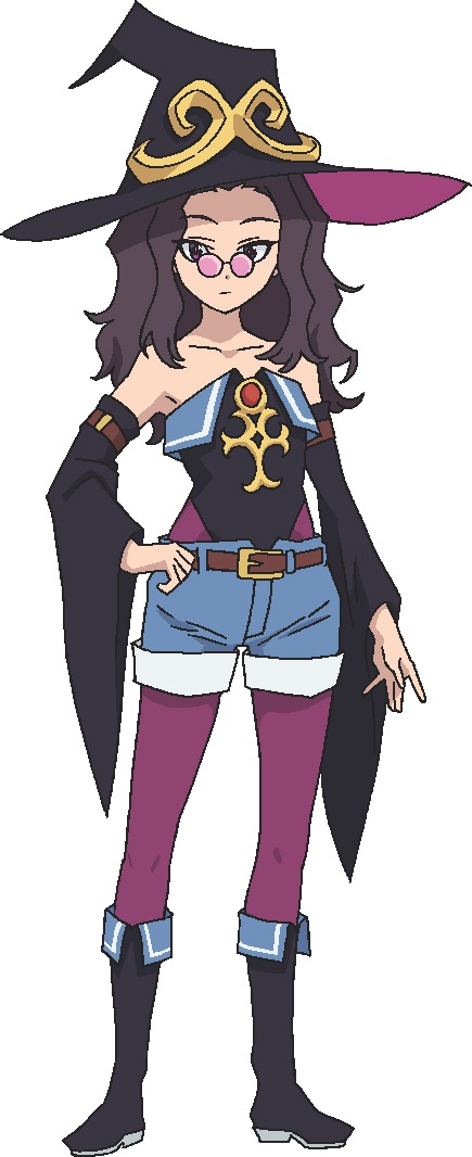 ゲストキャラクターの設定画。
