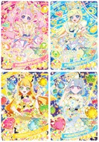 「ひみつのアイプリ」アミューズメントゲームで使用するアイプリカード。