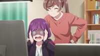 TVアニメ「笑顔のたえない職場です。」ティザービジュアル (c)くずしろ・講談社／「笑顔のたえない職場です。」製作委員会
