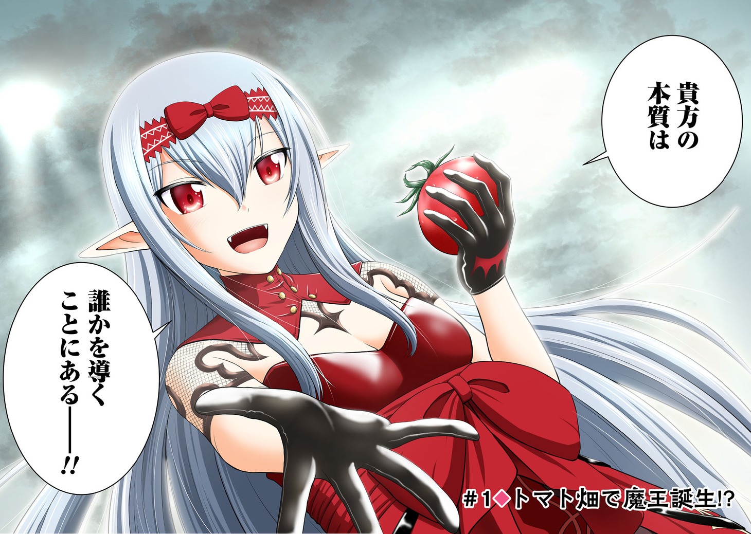 「魔王スローライフを満喫する ～勇者から『攻略無理』と言われたけど、そこはダンジョンじゃない。トマト畑だ～ THE COMIC」より。