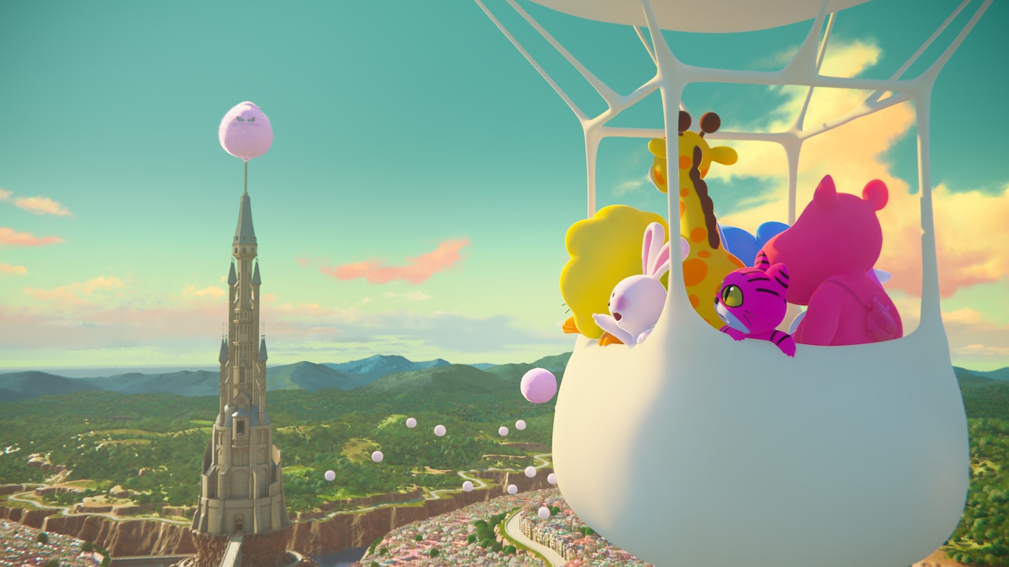 映画「たべっ子どうぶつ THE MOVIE」の場面カット。