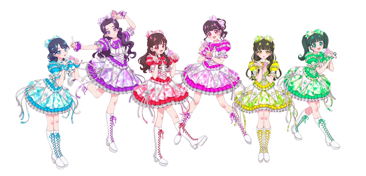 超ときめき♡宣伝部の描き下ろしイラスト。