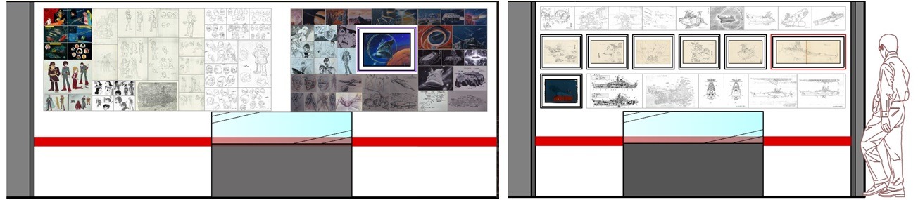 「宇宙戦艦ヤマト 全記録展」展示イメージ