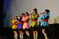 TVアニメ「前橋ウィッチーズ」のイベント「プレミア上映会 in ユナイテッド・シネマ前橋」の様子。