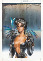 ヤングマガジン1992年No.26 本文扉 （攻殻機動隊） (c)士郎正宗/講談社