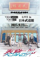 「トゲナシトゲアリ LIVE in 日本武道館 “奏檄の叫」キービジュアル