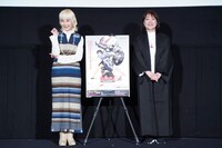 左から小早川美幸役の平松晶子、辻本夏実役の玉川砂記子。