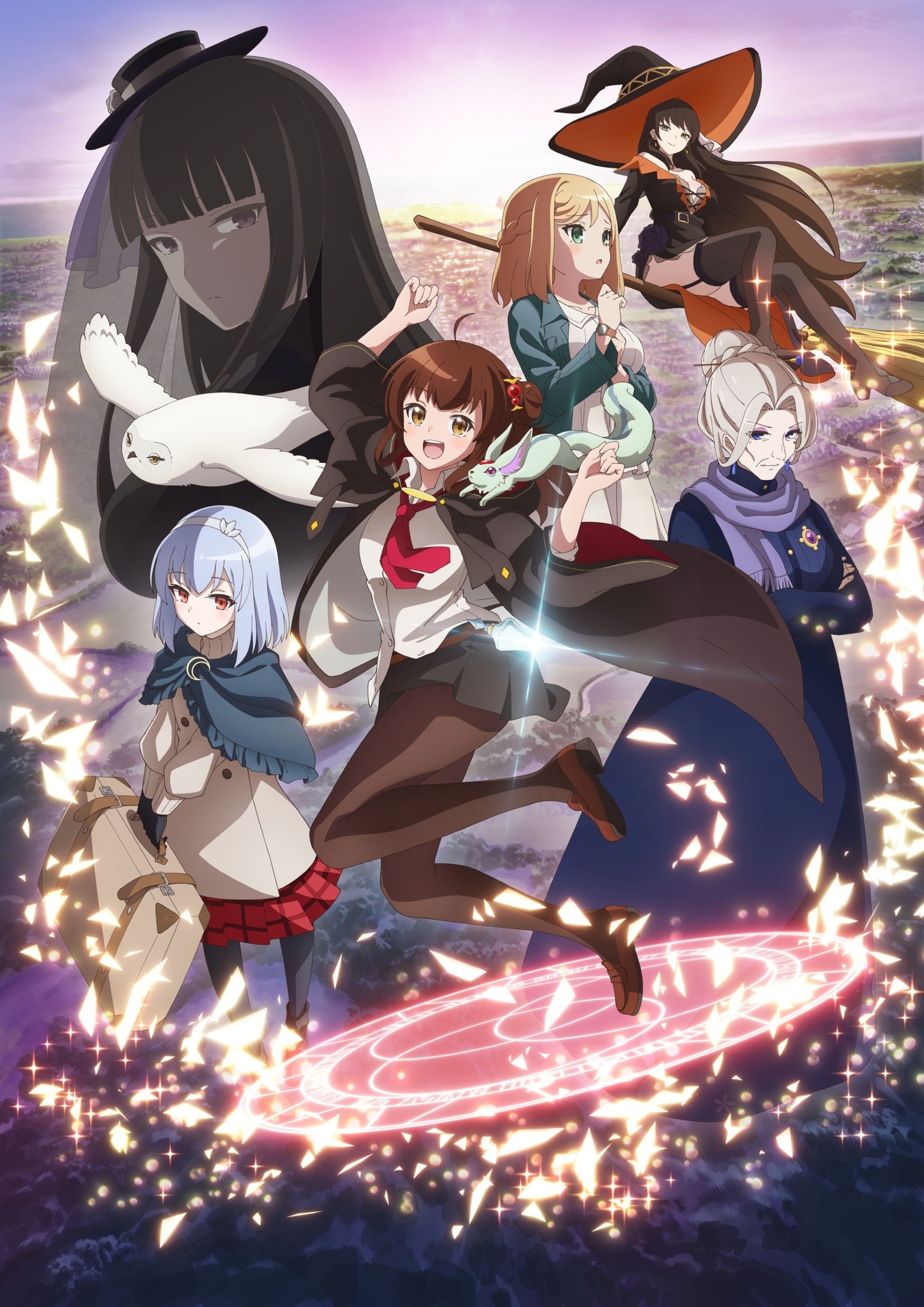 TVアニメ「ある魔女が死ぬまで」メインビジュアル (c)坂/KADOKAWA/ある魔女が死ぬまで製作委員会