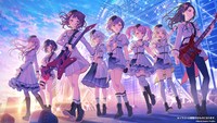 「バンドリ！ ガールズバンドパーティ！」8周年のキービジュアル。