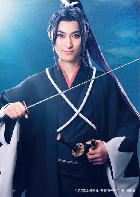 飯島颯（SUPER★DRAGON）扮する沖田総司。