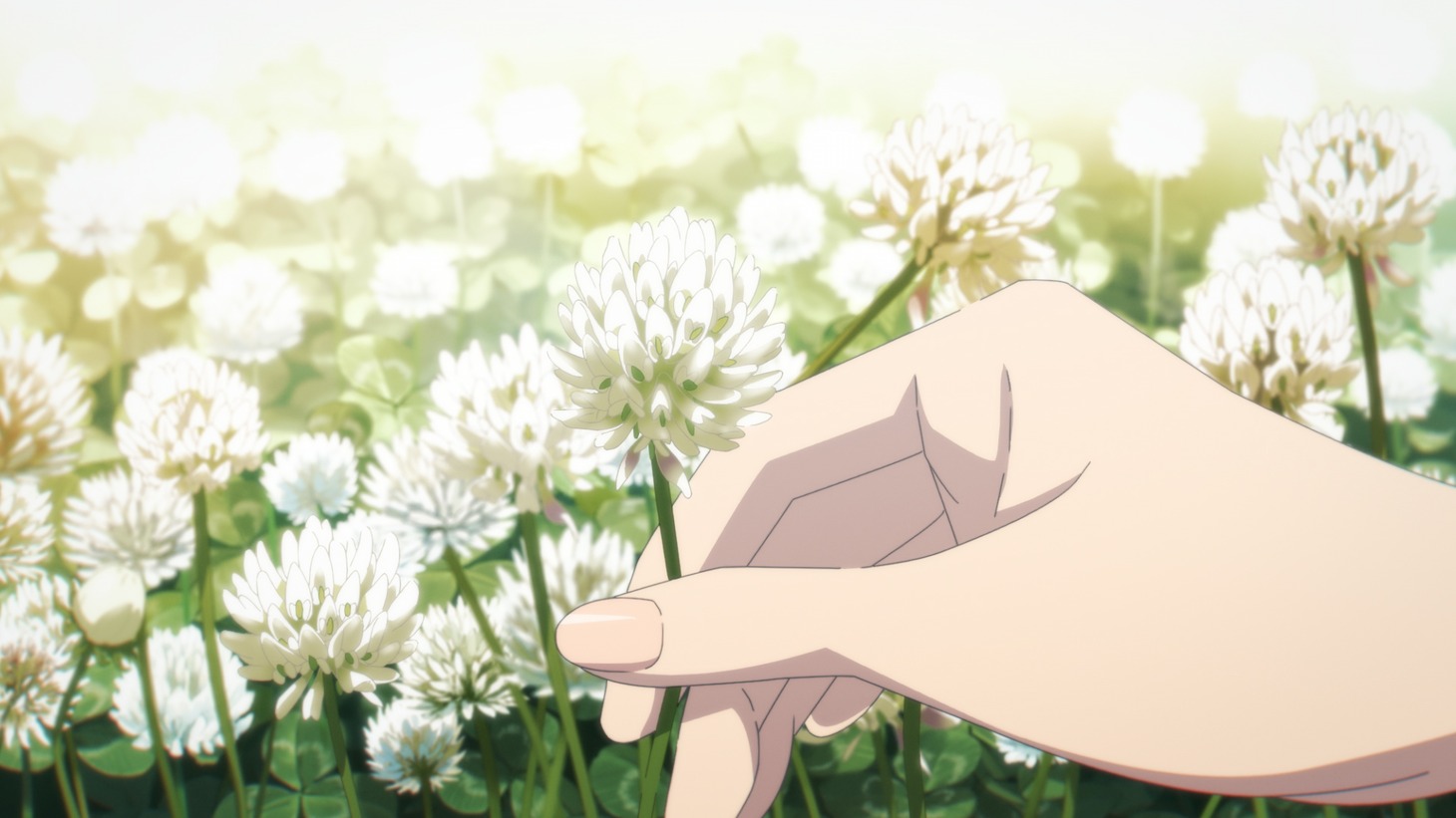 TVアニメ「きみが死ぬまで恋をしたい」パイロットフィルムの場面カット。