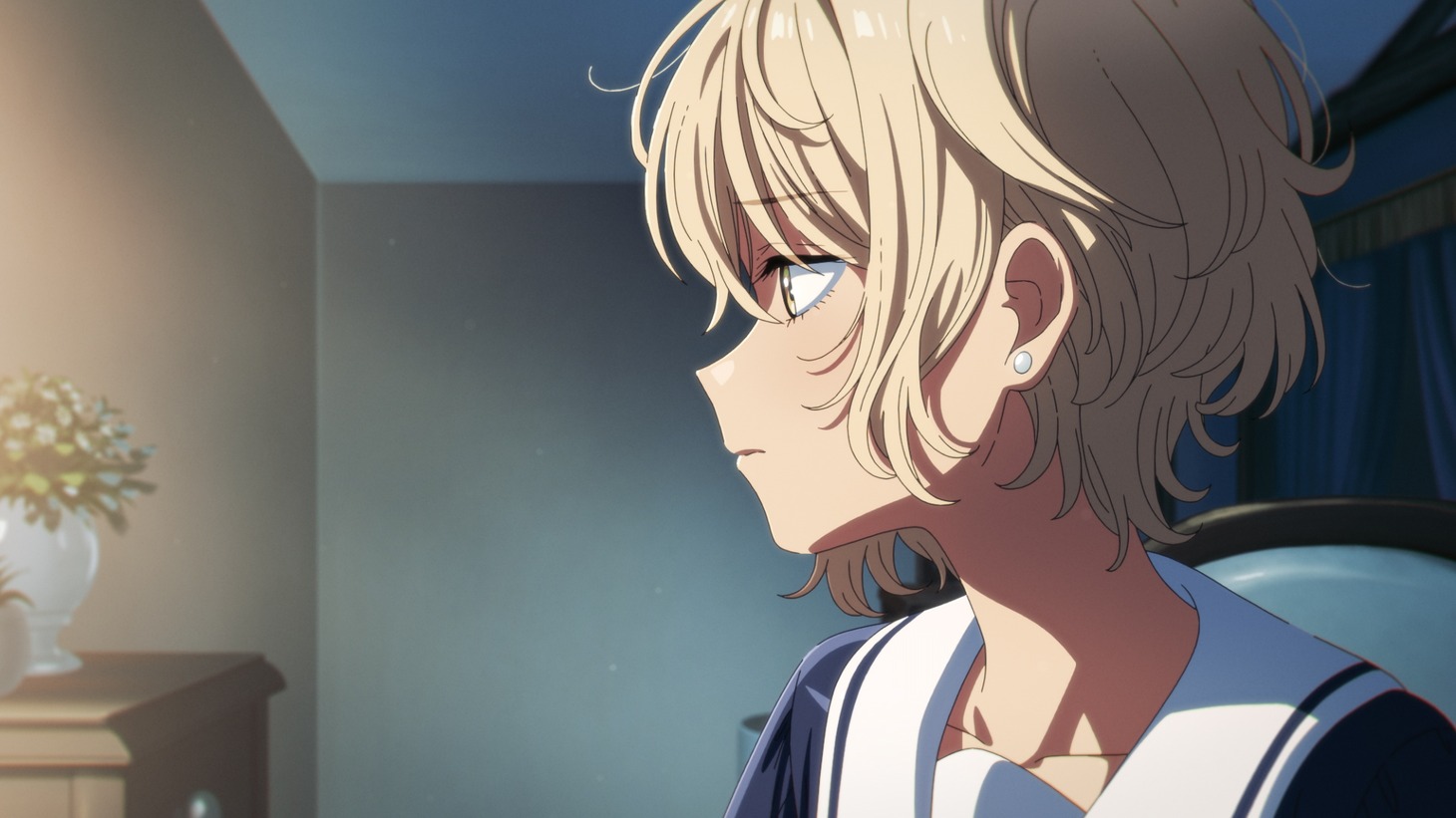 TVアニメ「きみが死ぬまで恋をしたい」パイロットフィルムの場面カット。