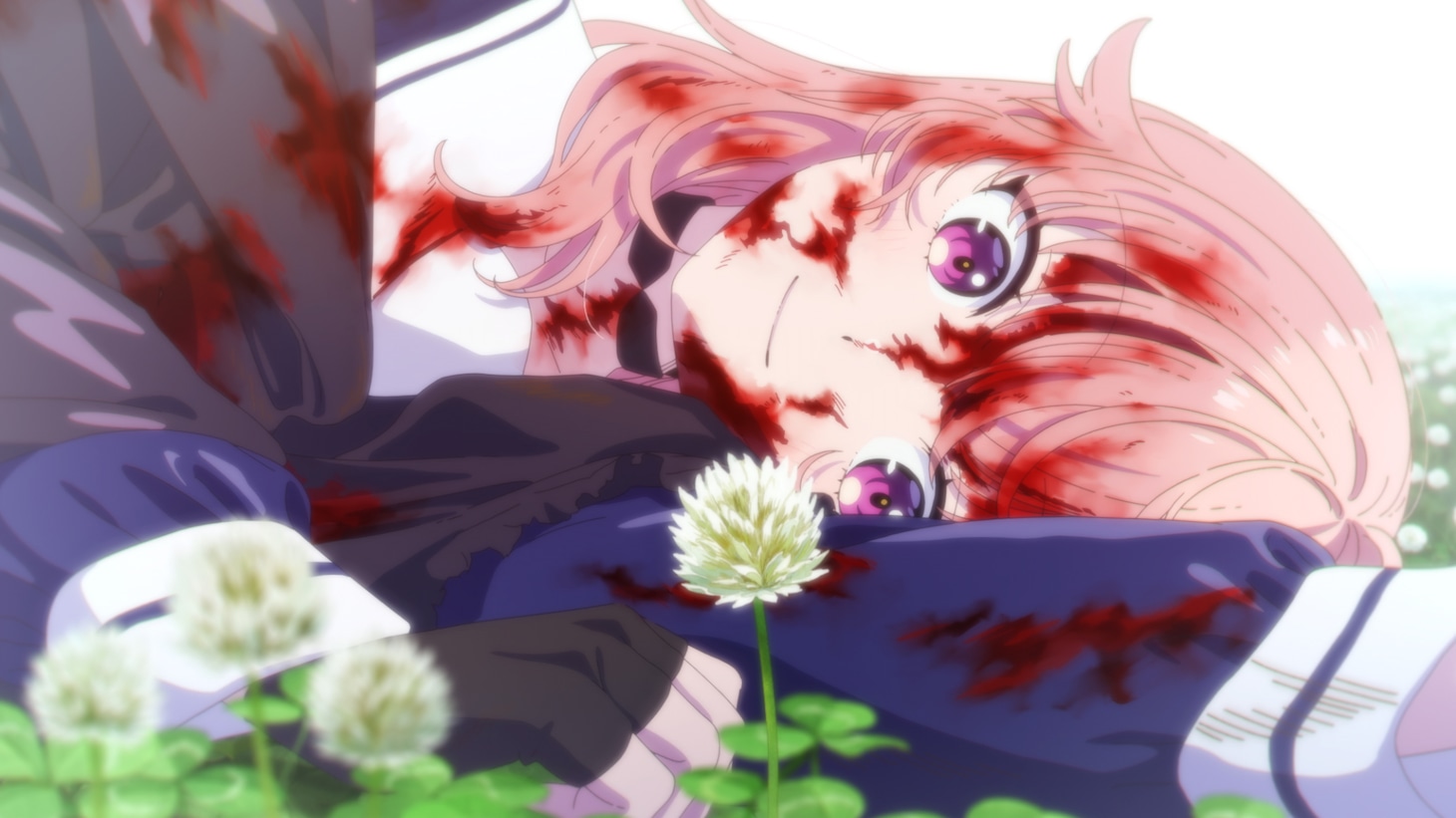 TVアニメ「きみが死ぬまで恋をしたい」パイロットフィルムの場面カット。