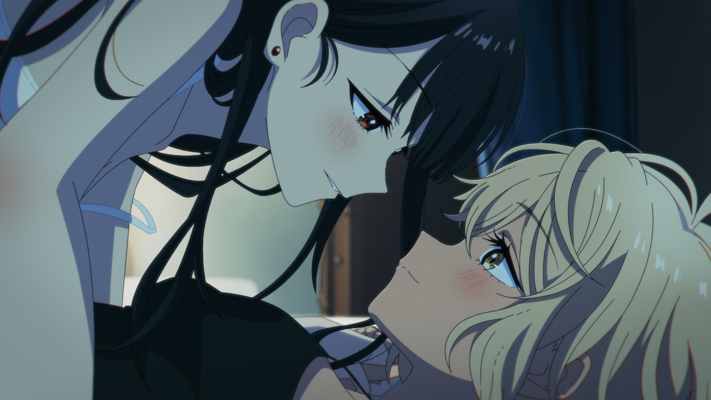 TVアニメ「きみが死ぬまで恋をしたい」パイロットフィルムの場面カット。