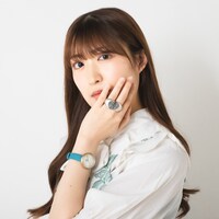 「あわせ指輪 モデル リングセット」の着用イメージ。