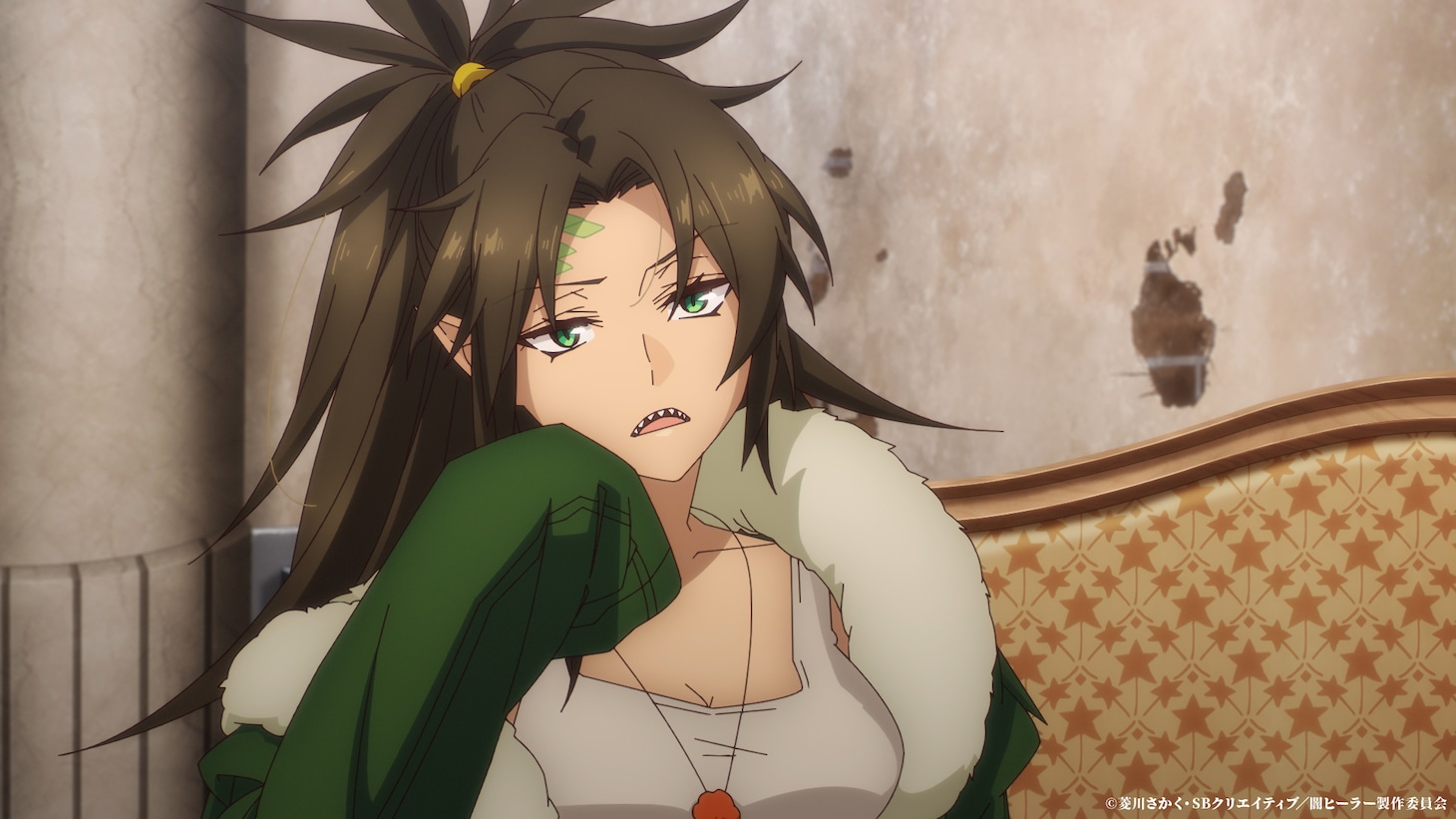TVアニメ「一瞬で治療していたのに役立たずと追放された天才治癒師、闇ヒーラーとして楽しく生きる」第1話の予告映像より。