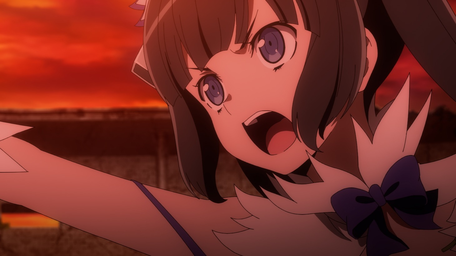 TVアニメ「ダンジョンに出会いを求めるのは間違っているだろうかV 豊穣の女神篇」新たなPVの場面カット。