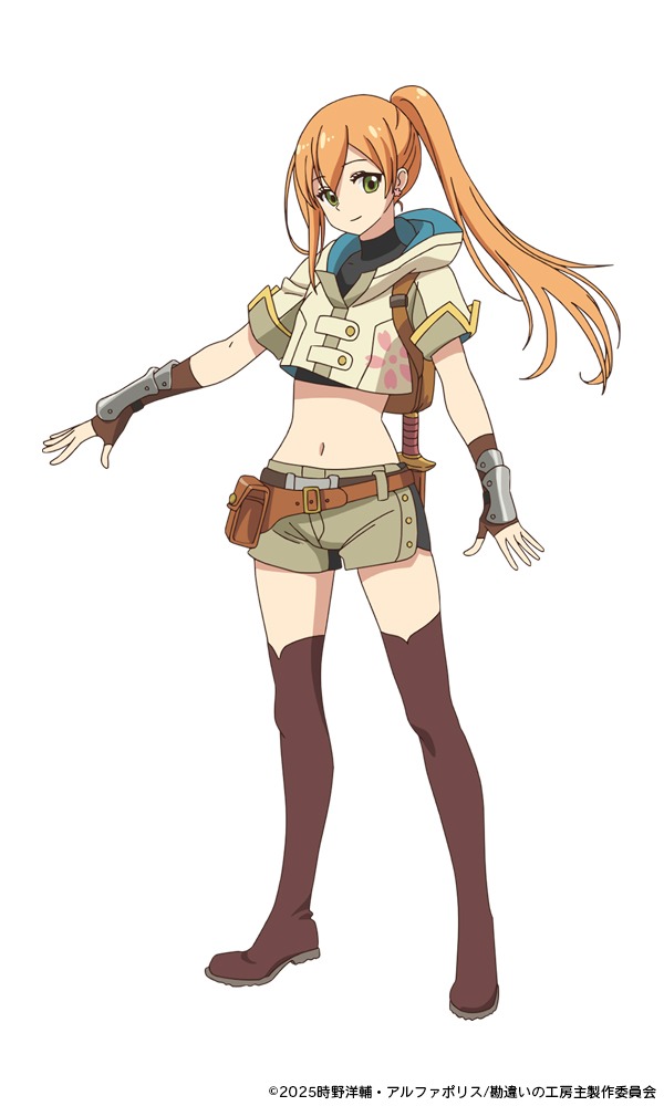シーナ（CV：竹達彩）) (c)2025時野洋輔・アルファポリス/勘違いの工房主製作委員会