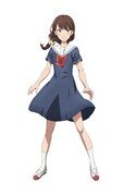 深月 綾(CV:長谷川育美)。お嬢さまに憧れて、黒美女子学院に入学した少女。一般家庭生まれのため、未だ級友の話題には付いていけていない。離れた時期はあったものの小学生から格ゲーに親しんでおり、その熱
はアケコンだこができるほど。 (c)2025 江島絵理/KADOKAWA/「対ありでした。」製作委員会