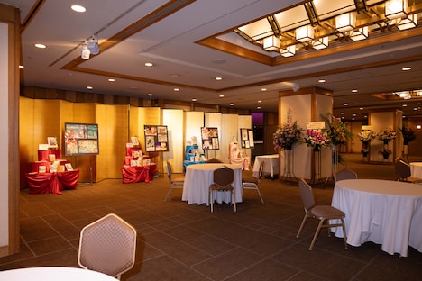 第70回小学館漫画賞贈呈式の会場の様子。