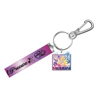 「銀テープ風キーホルダー」