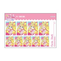 「証明写真風ステッカー」