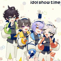 「idol show time」プロジェクトのキービジュアル。