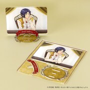 「アニメ『新テニスの王子様』幸村精市バースデー記念リング」に付属するアクリルリングスタンド。