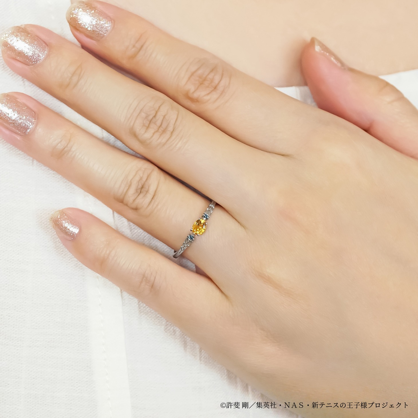 「アニメ『新テニスの王子様』幸村精市バースデー記念リング」着用イメージ