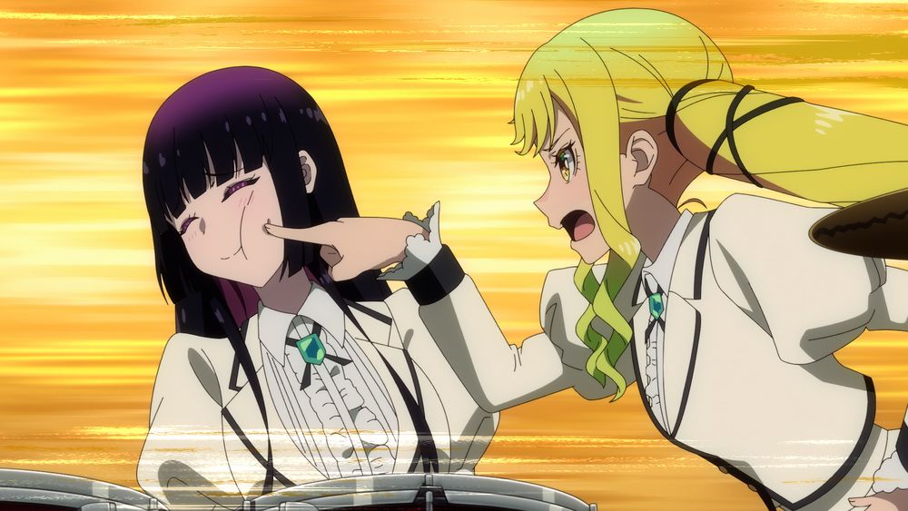 TVアニメ「ロックは淑女の嗜みでして」メインPVより。 (c)福田宏・白泉社／「ロックは淑女の嗜みでして」製作委員会