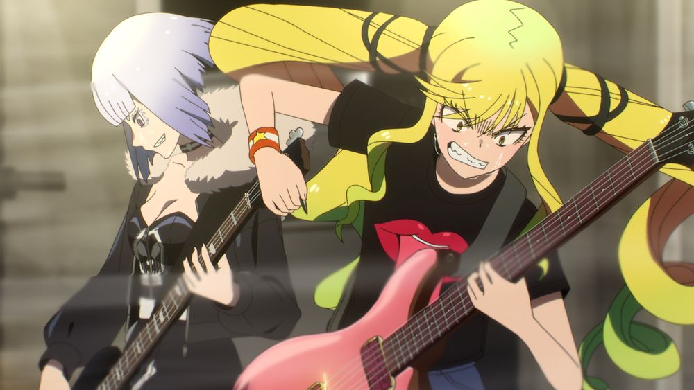 TVアニメ「ロックは淑女の嗜みでして」メインPVより。 (c)福田宏・白泉社／「ロックは淑女の嗜みでして」製作委員会