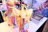 火の鳥のボールチェーンマスコット。