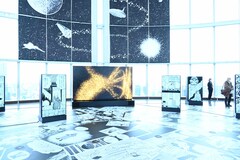 明日開幕の「火の鳥」展　エントランスにコマぎっしり、約400点の原画を間近で鑑賞